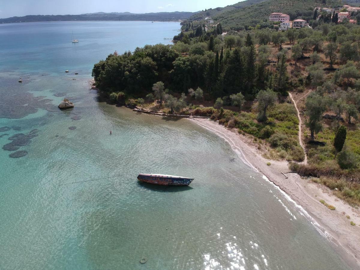 Corfu Seaview Maisonette - Sopra Il Mare Petriti  Ngoại thất bức ảnh