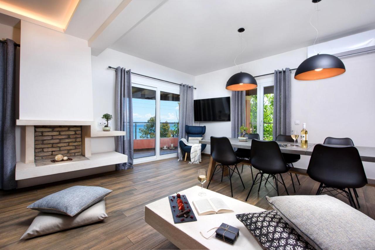 Corfu Seaview Maisonette - Sopra Il Mare Petriti  Ngoại thất bức ảnh